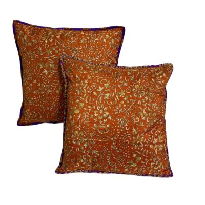Set 2 Copricuscini in sari