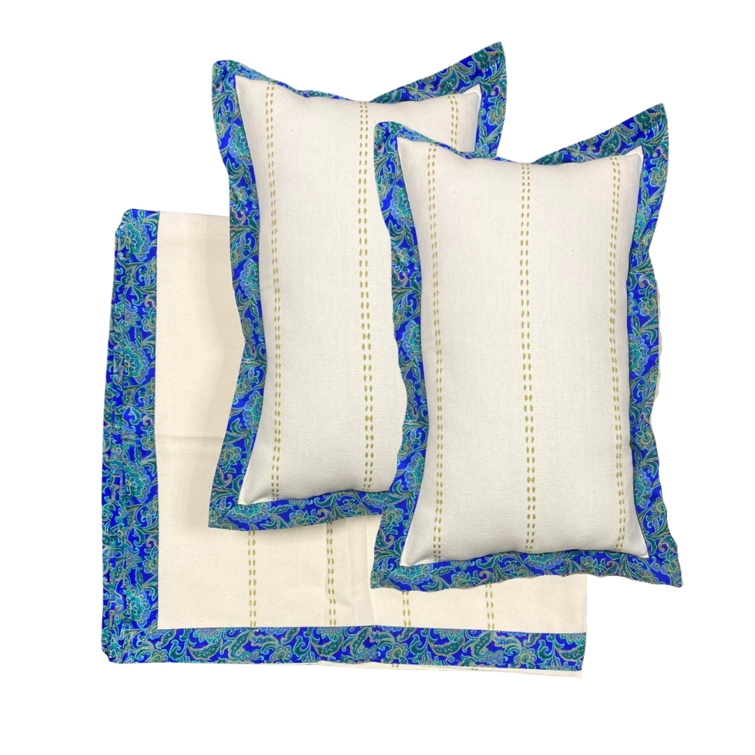 Completo con 2 copricuscini 30*50