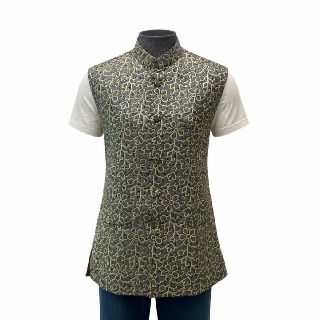 Gilet collo coreana Tg.M